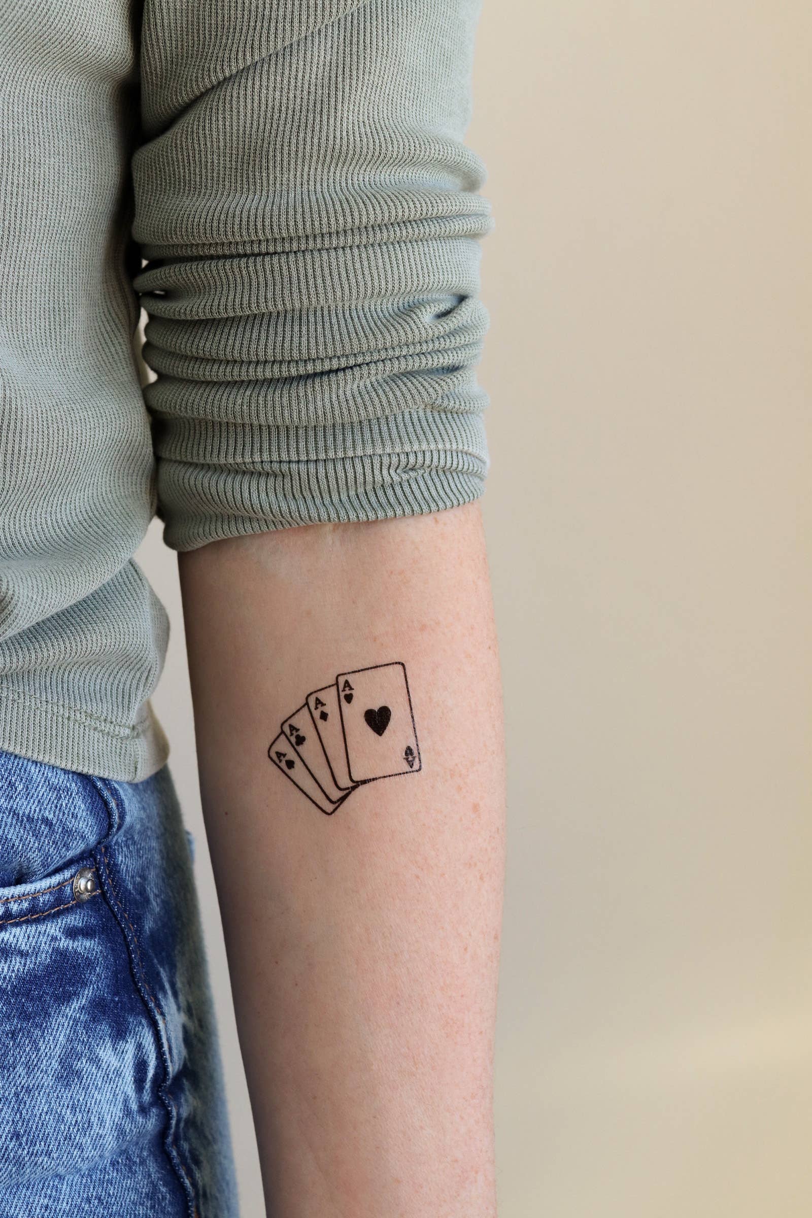 Saint & Company- Dice + Deck Temporary Tattoos