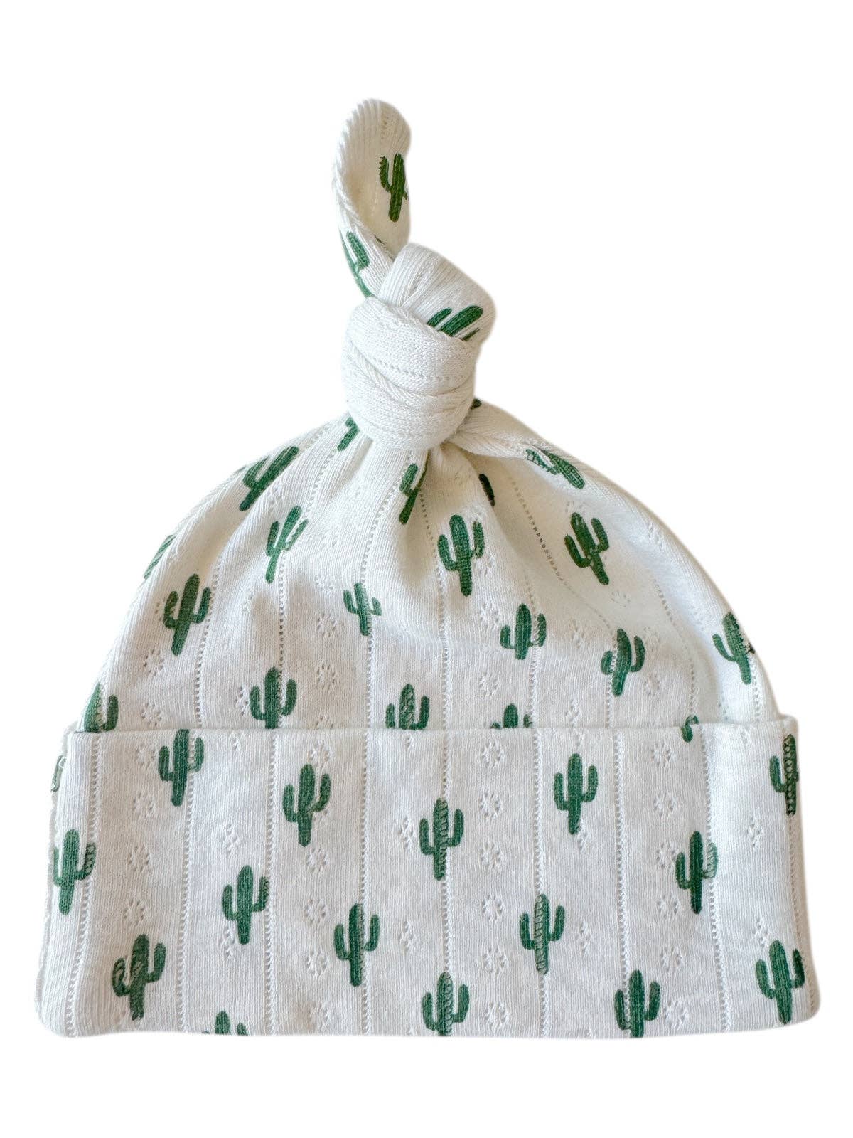 SIIX- Cactus / Organic Pointelle Beanie