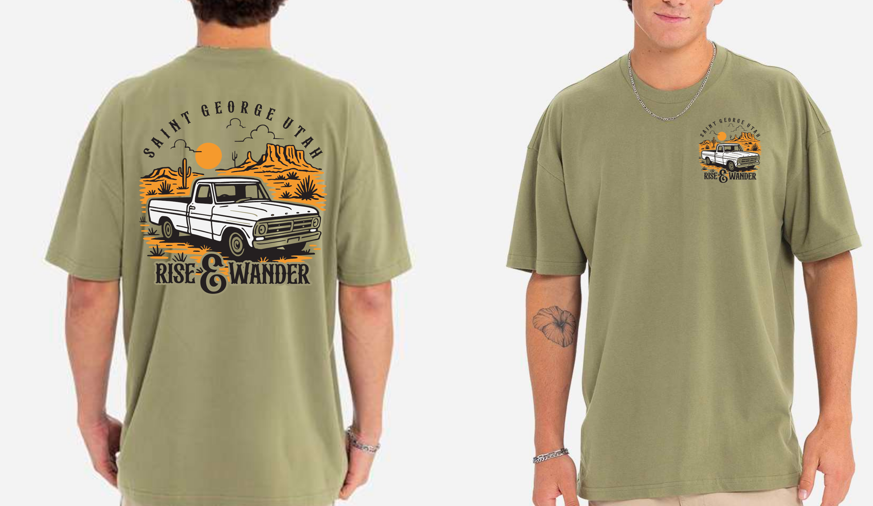 Rise & Wander Co.- Desert Cruiser T-Shirt