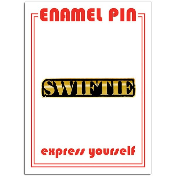 ❤ Pin is approximately 1.75" x .42"
❤ Packaging size is 2.5" x 3"
❤ Hard Enamel with a deluxe locking pin back
❤ Enamel pins are collectible, fun, quirky & retro
❤ High Quality and great packaging to give as a gift.
❤ Black metal with enamel paint
❤