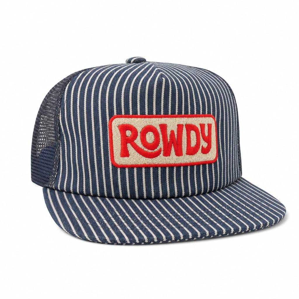 Trek Light- Baby & Kids Cotton & Mesh Snapback Hat | Rowdy