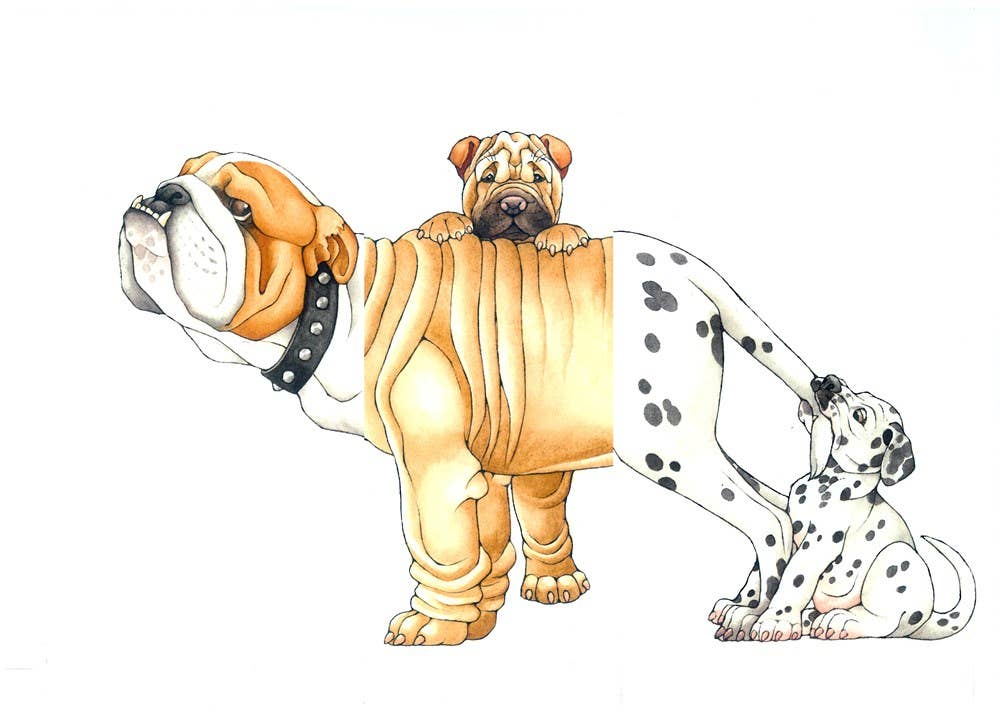 W. W. Norton- Mix-a-Mutt: Make Your Own Wacky Canine!: Board Book