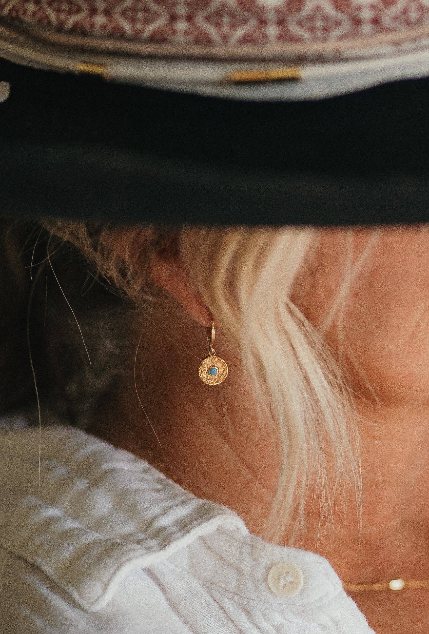 Reva Grey- Wyatt Earring Gold