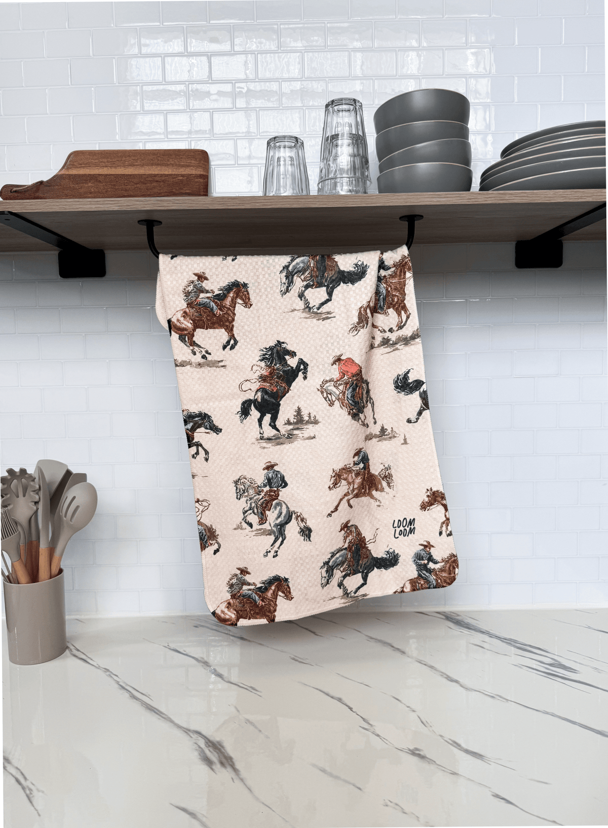 Loom Loom- Rodeo Towel