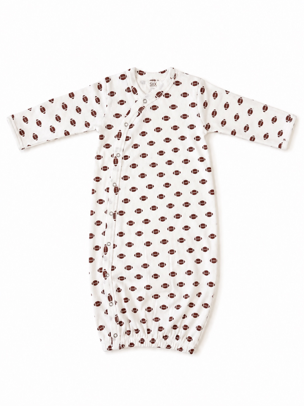 SIIX Collection- Football / Organic Pointelle Gown