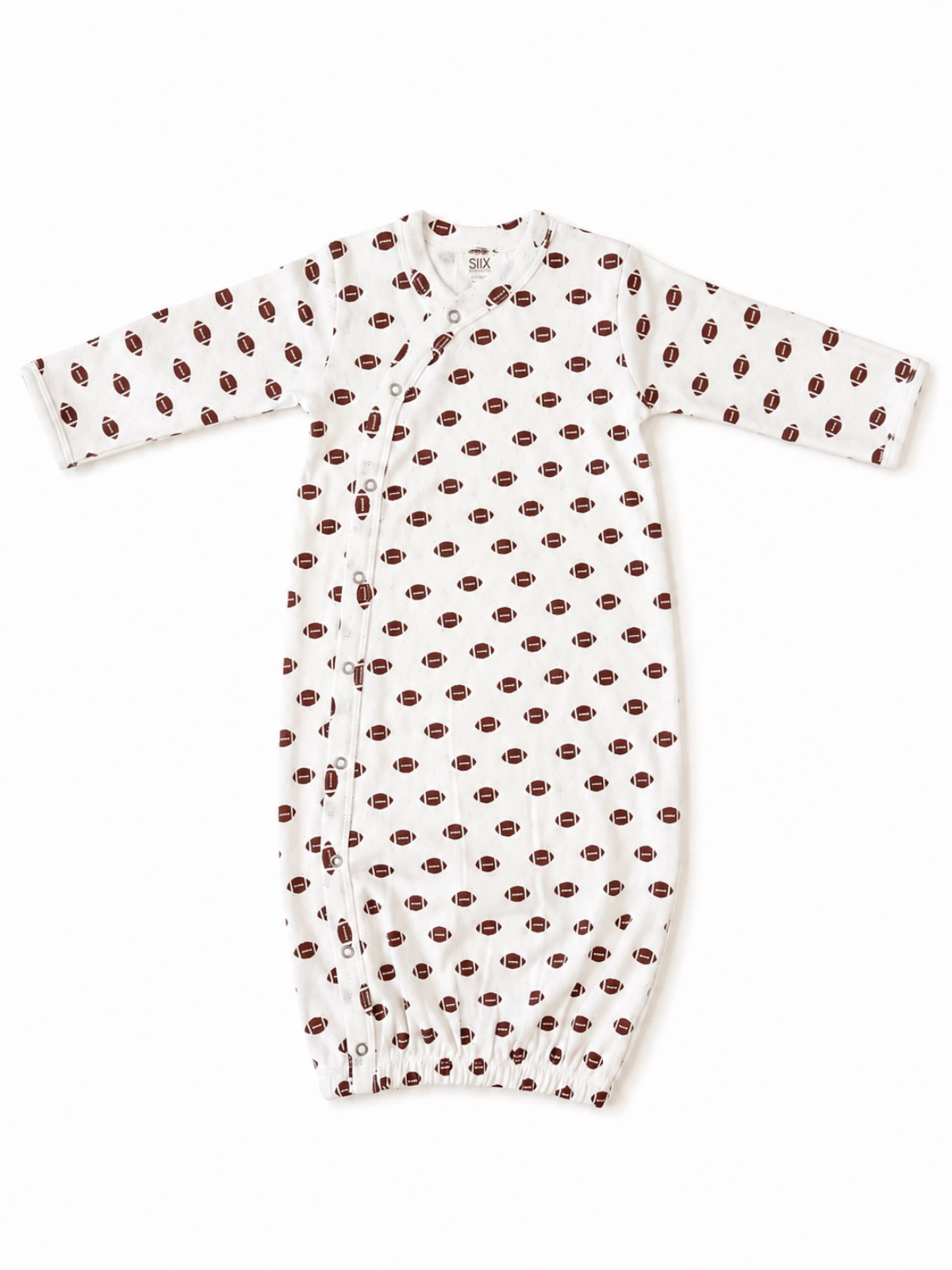 SIIX Collection- Football / Organic Pointelle Gown