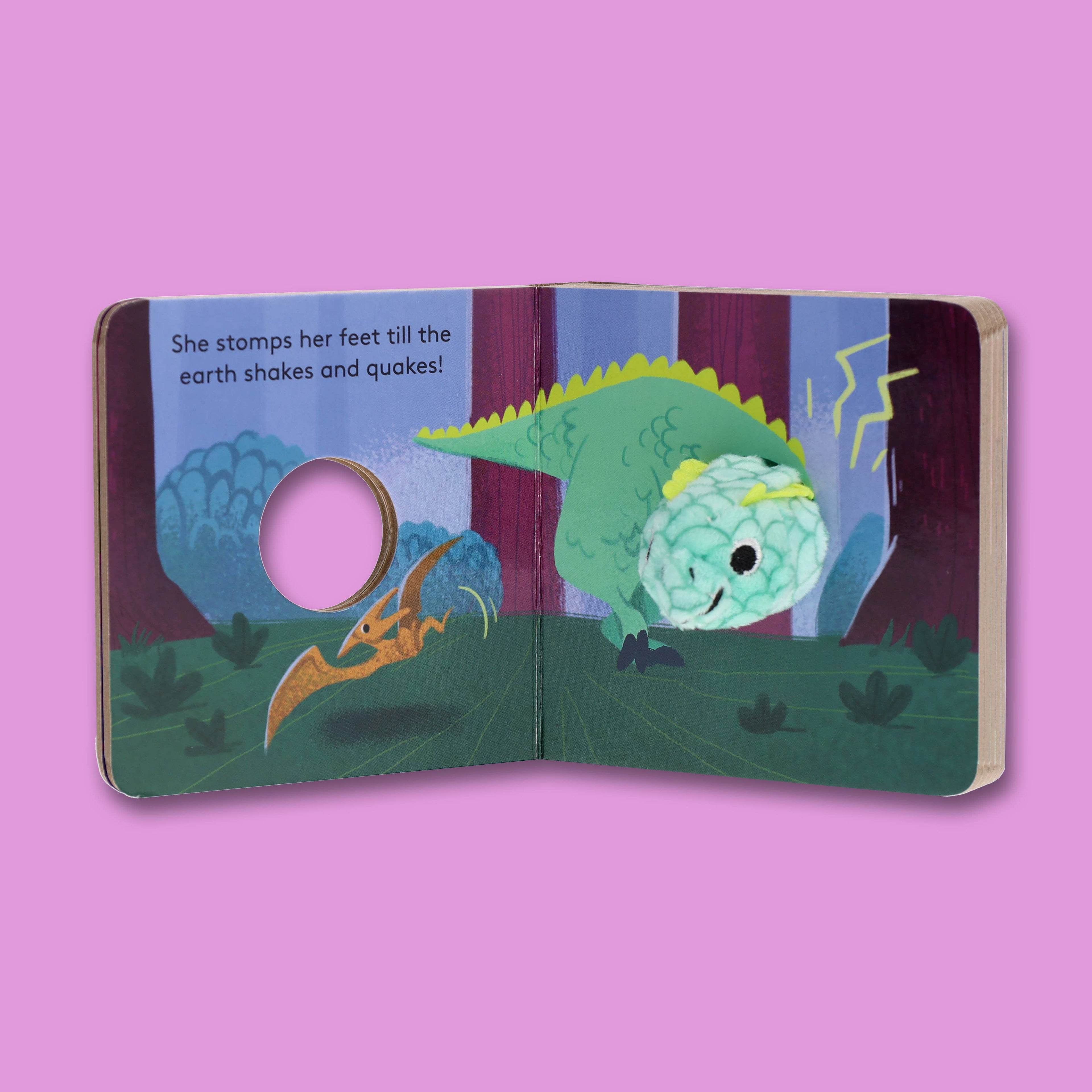 Chronicle Books- Baby T. Rex: Finger Puppet Book