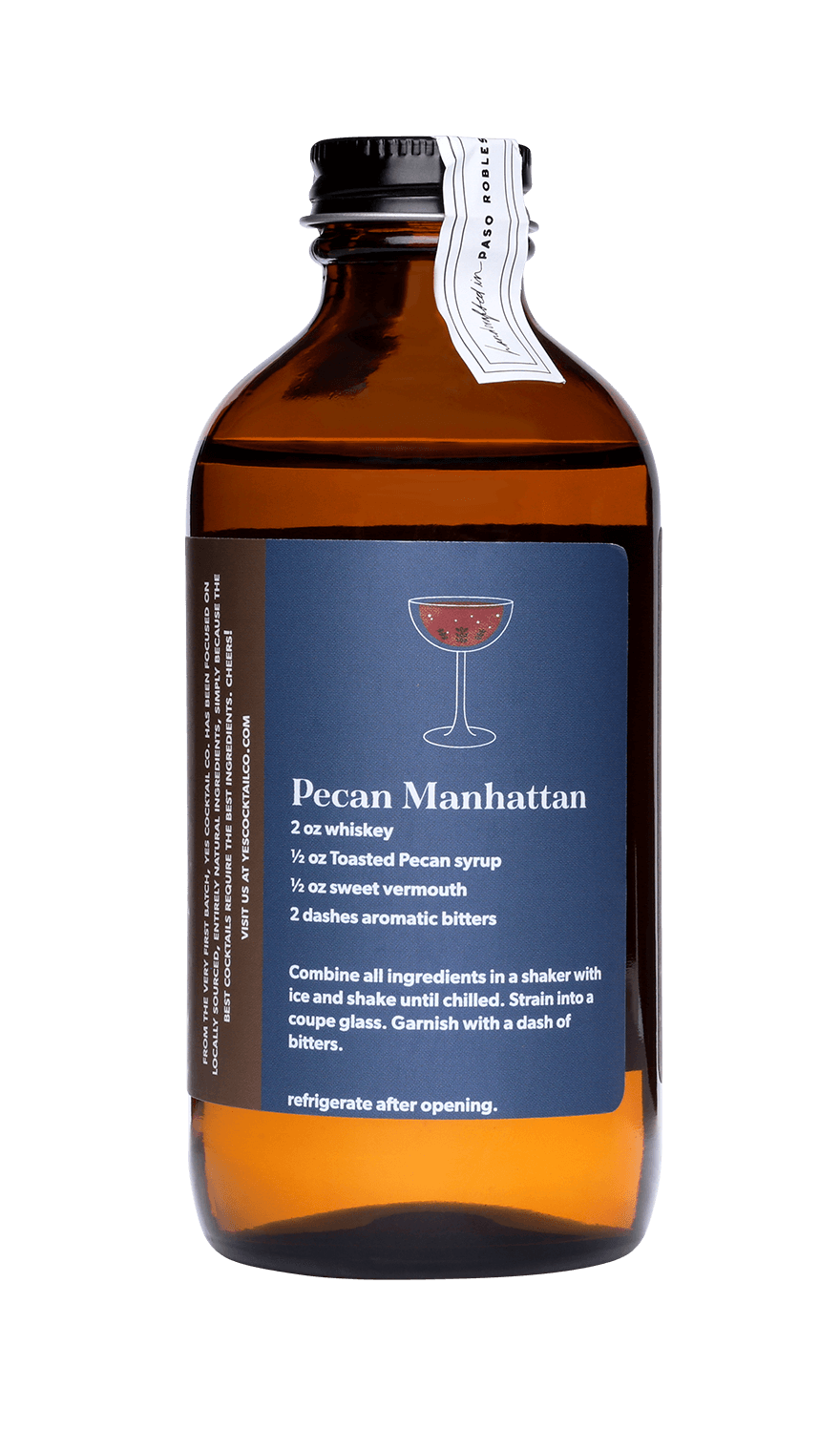 Yes Cocktail Co.- Toasted Pecan Syrup