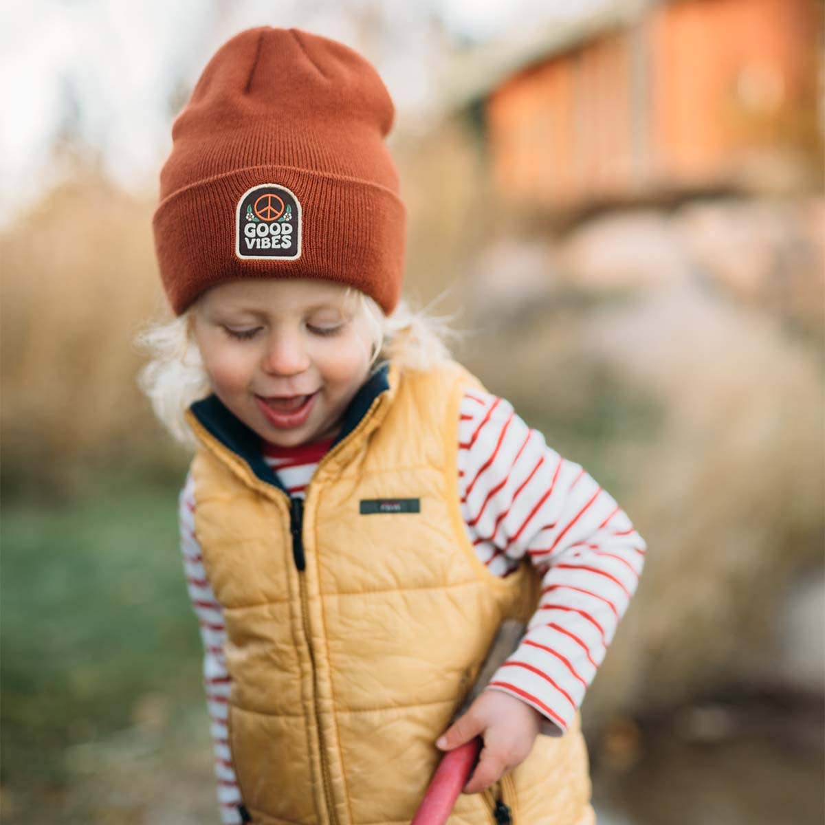 Trek Light- Good Vibes Baby & Kids Beanie