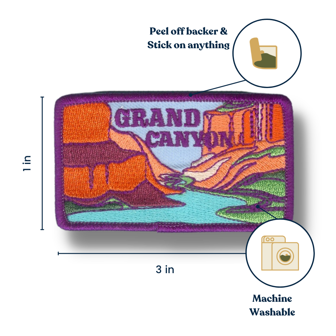 Outpatch- Grand Canyon National Park Basin stick-on patch