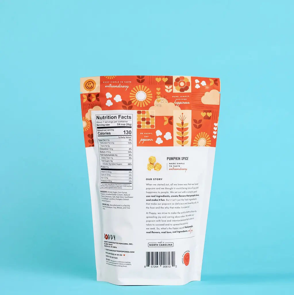 Poppy Popcorn- Pumpkin Spice Popcorn