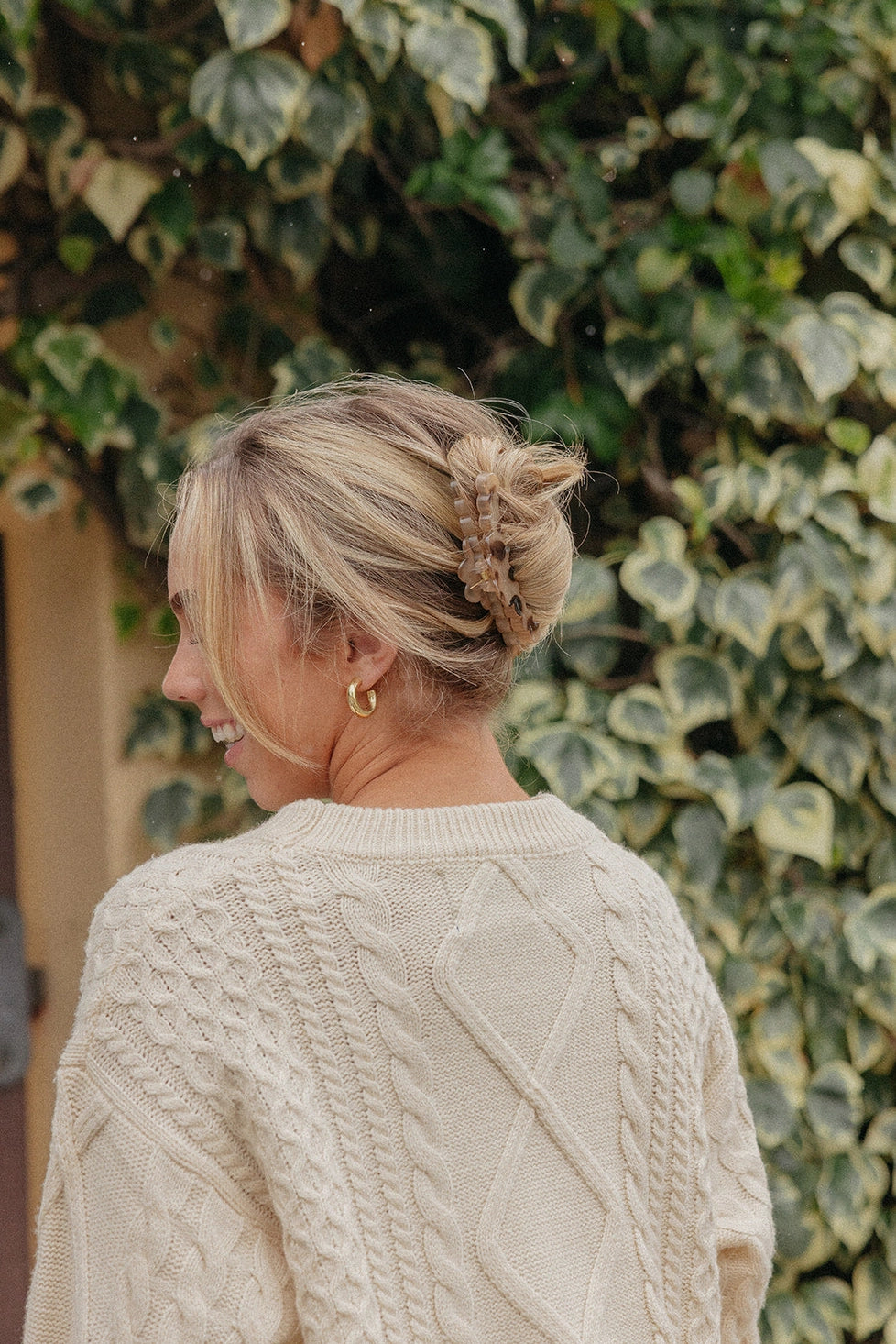 KAXI- Scalloped Midi Hold Everything Claw