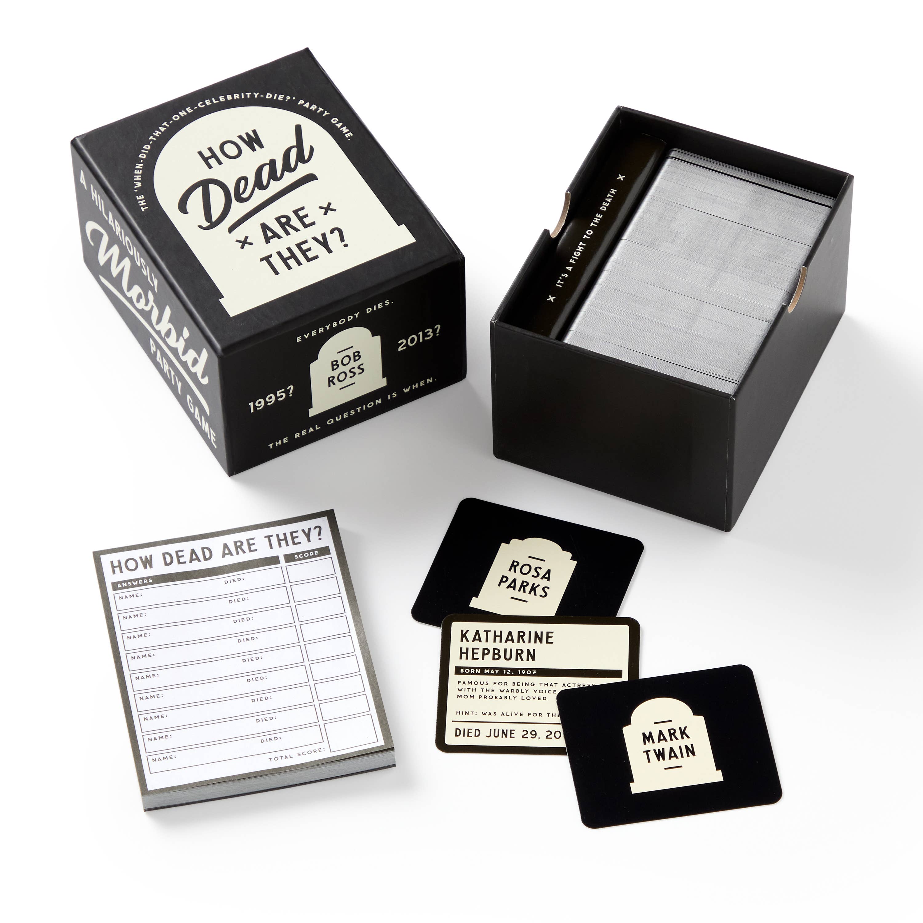 Chronicle Books- Brass Monkey How Dead Are They? Social Game