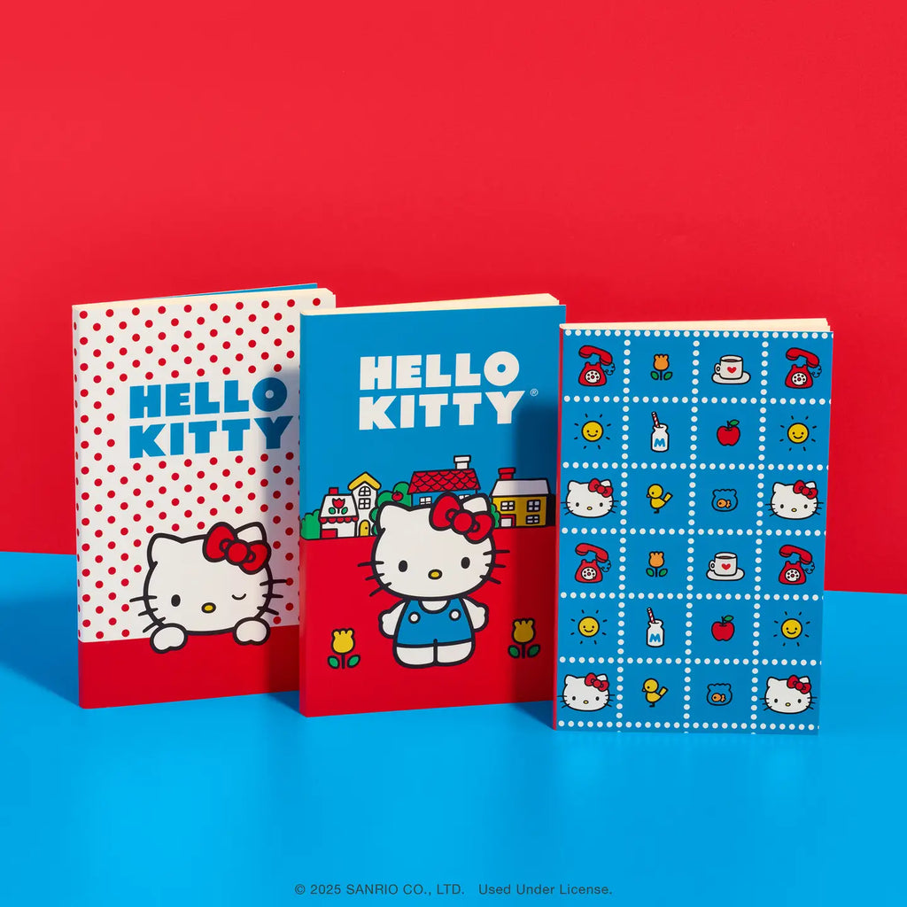 Studio Oh!- Retro Hello Kitty Boxed Mini Notebook Trio