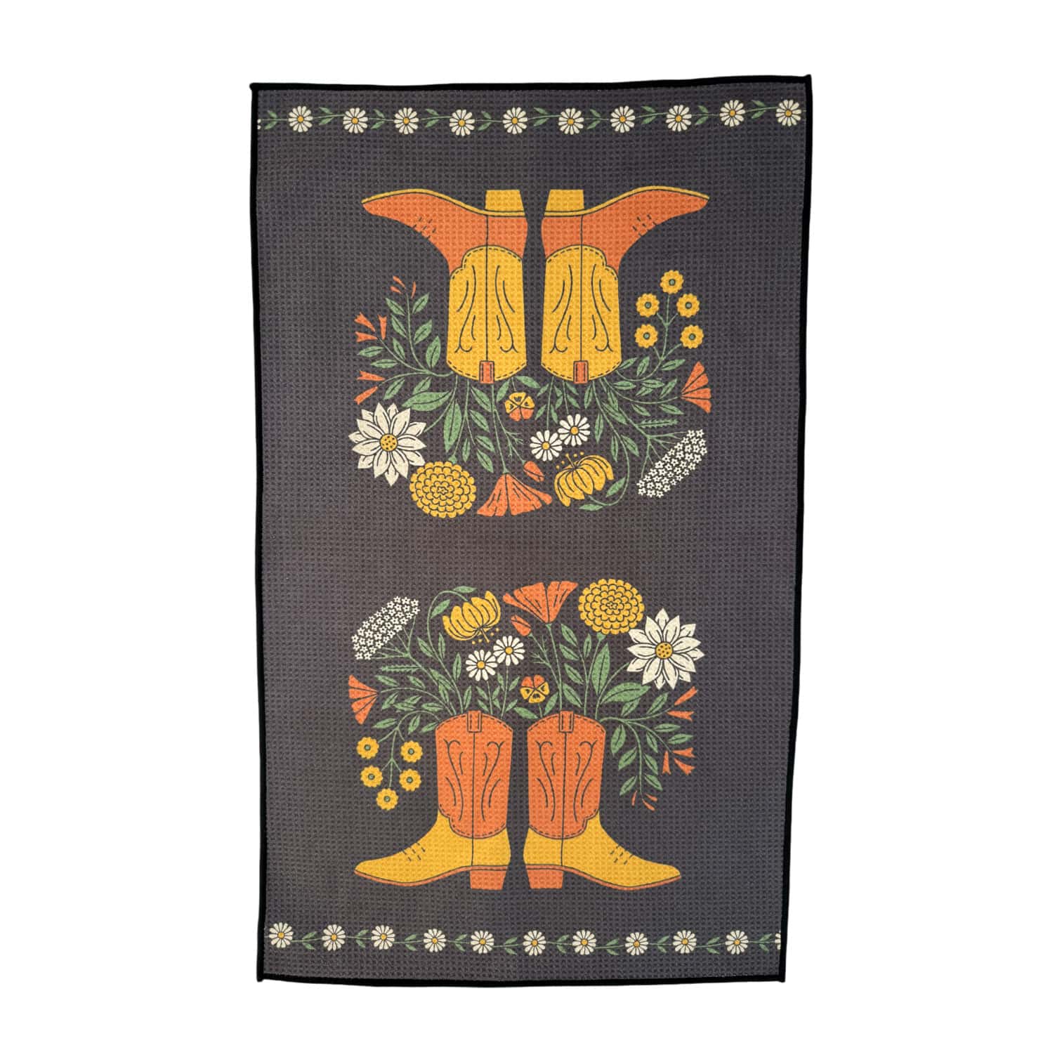 Trek Light- Western Bloom Kitchen & Tea Towel