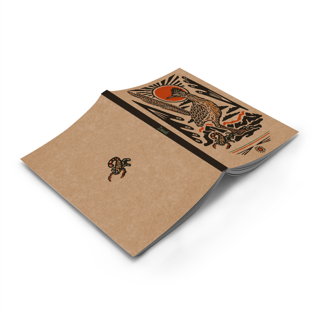 Denik x Rayco- Roadrunner Kraft Classic Layflat Notebook