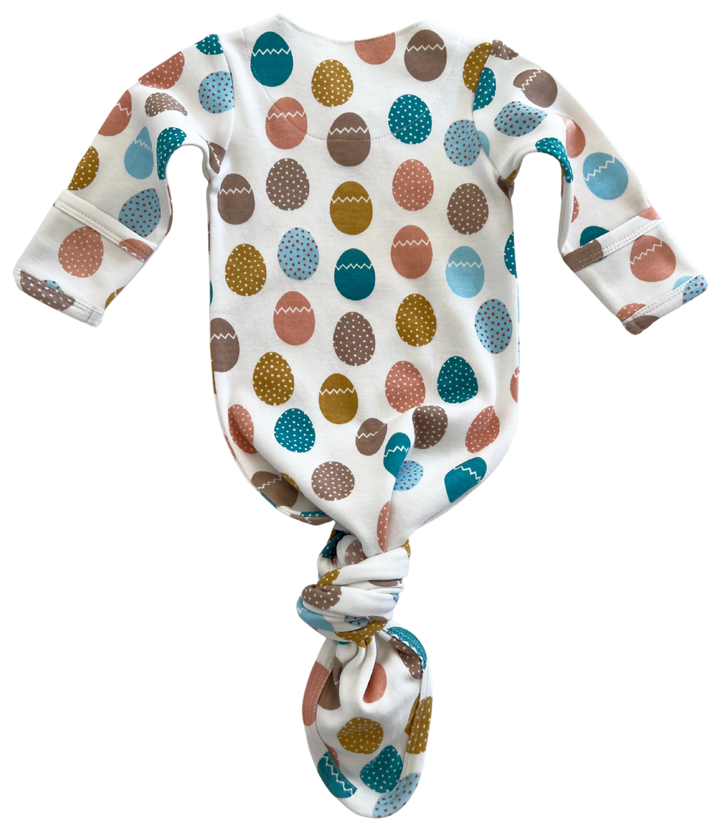SIIX Collection- Easter Egg Hunt / Organic Kimono Knot Gown