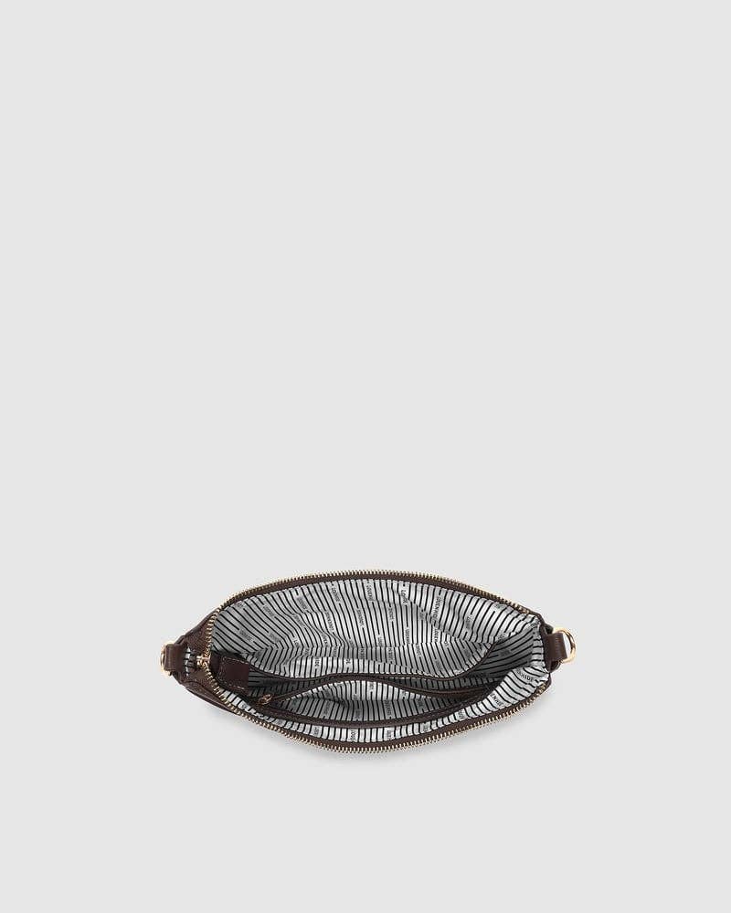 Louenhide- Shoulder Bag - Chocolate | Claudia