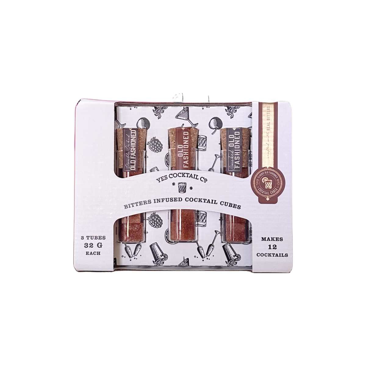 Yes Cocktail Co- Bitters Infused Cocktail Cube Gift Sets
