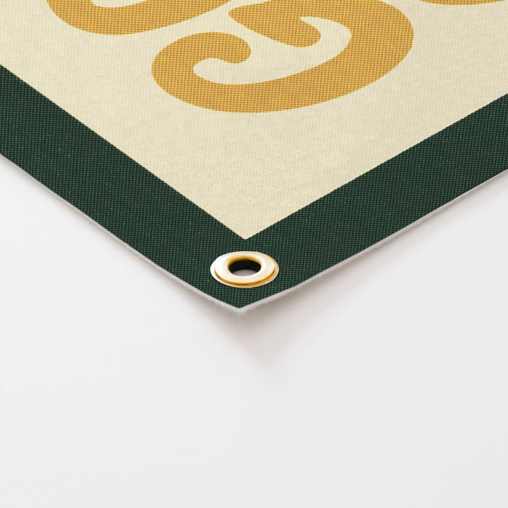 Benoit's Design Co.- Go Play Outside Felt Camp Flag
