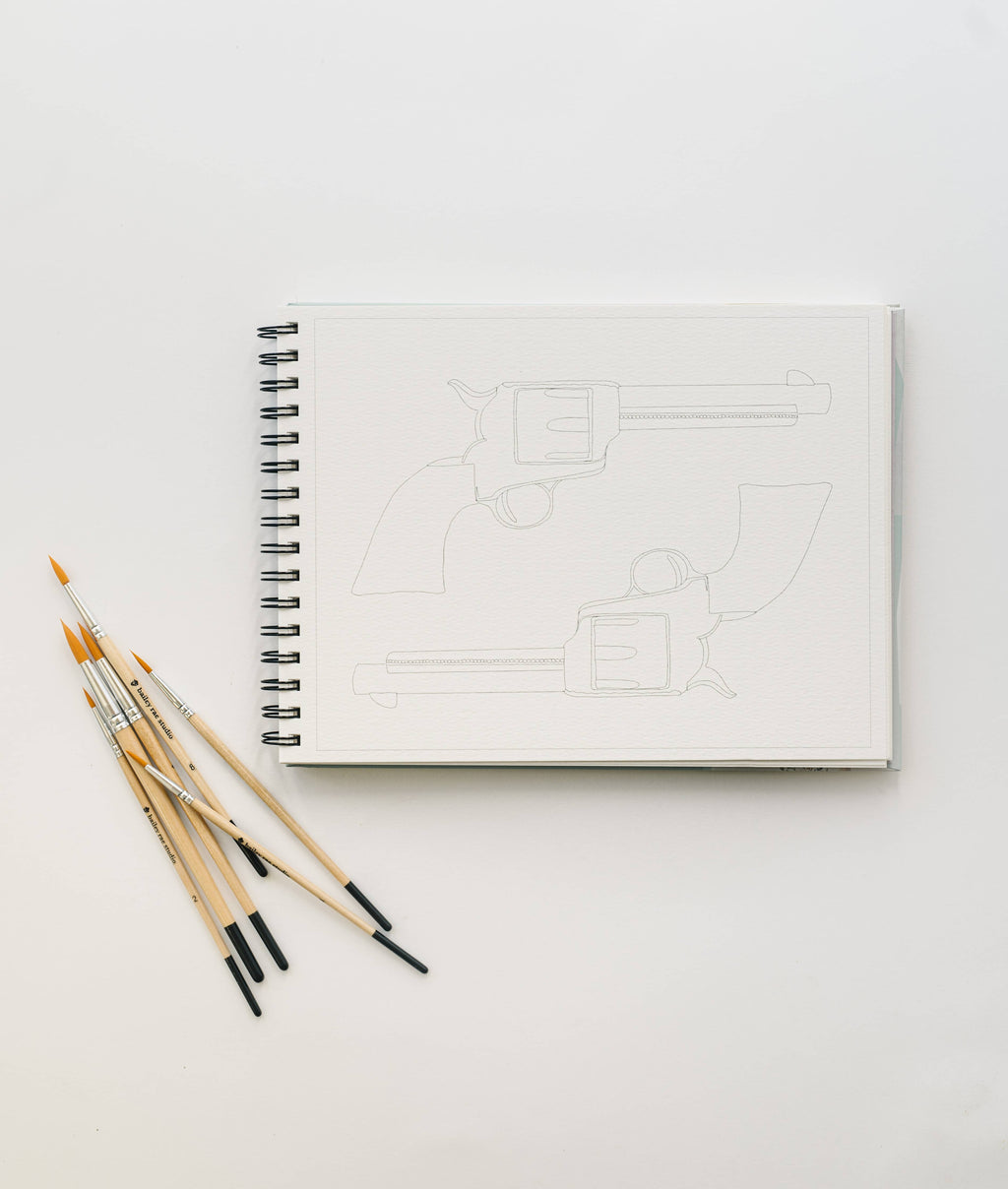 Bailey Rae Studio- Country Life Watercoloring Book