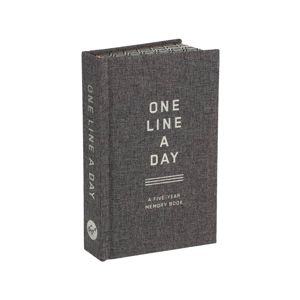 Chronicle Books- Charcoal Canvas One Line a Day