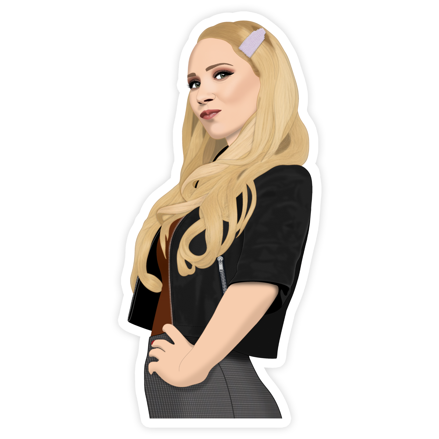 Shop Trimmings- Keeley Jones Ted Lasso Juno Temple Sticker