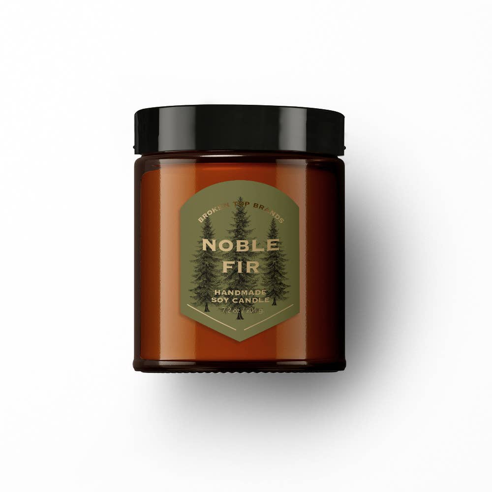 Broken Top Brands Noble Fir 9 oz Soy Candle - Thumbnail 3