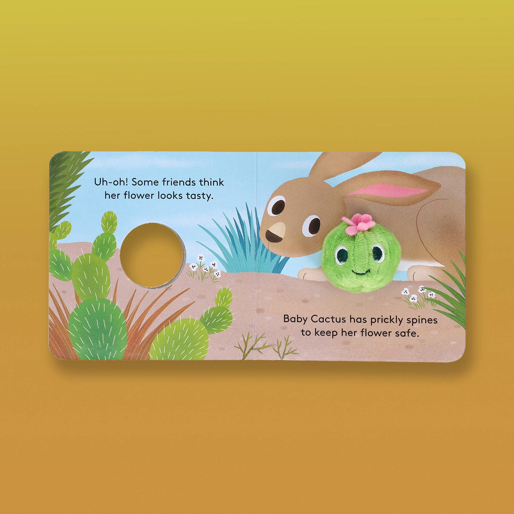Chronicle Books- Baby Cactus: Finger Puppet Book