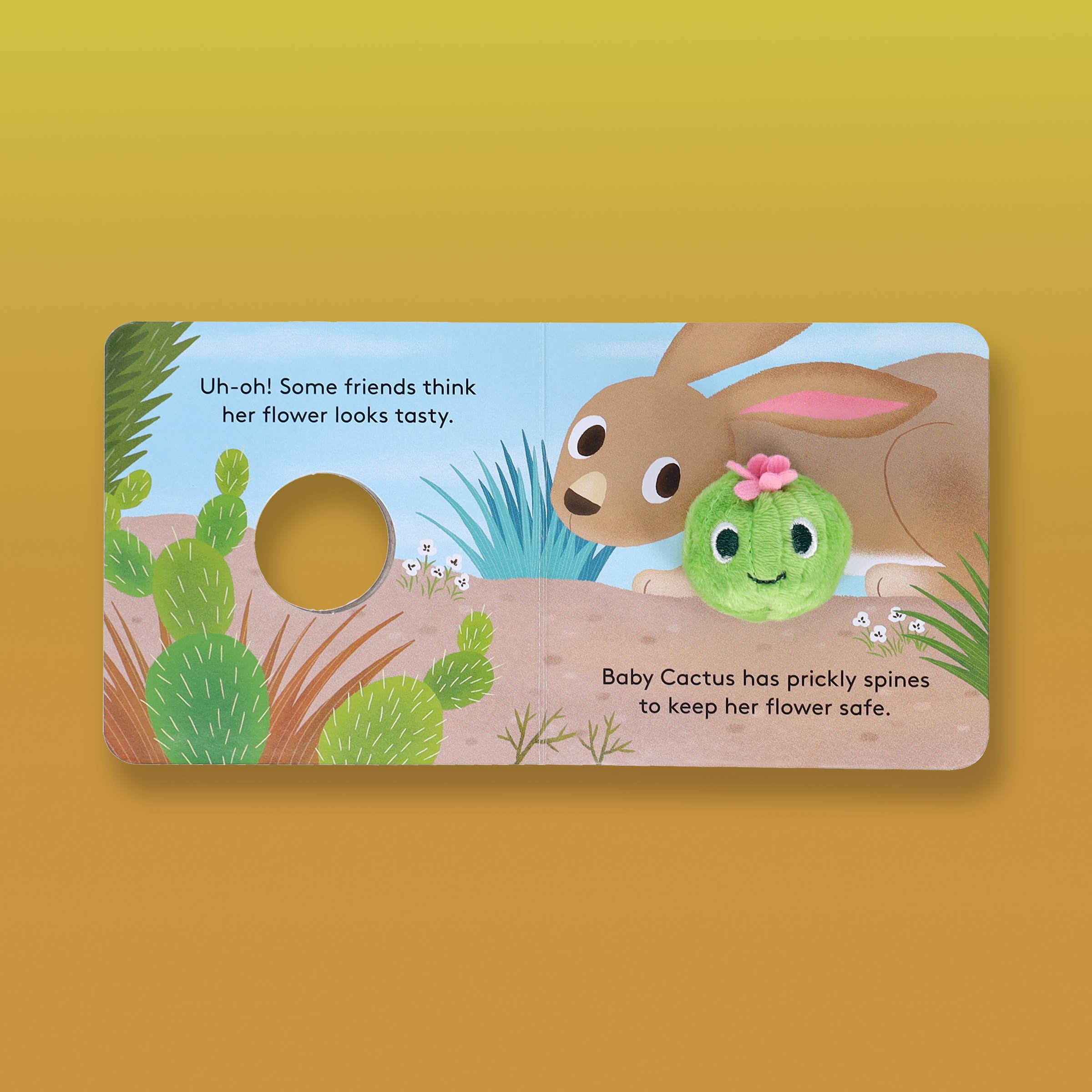 Chronicle Books- Baby Cactus: Finger Puppet Book