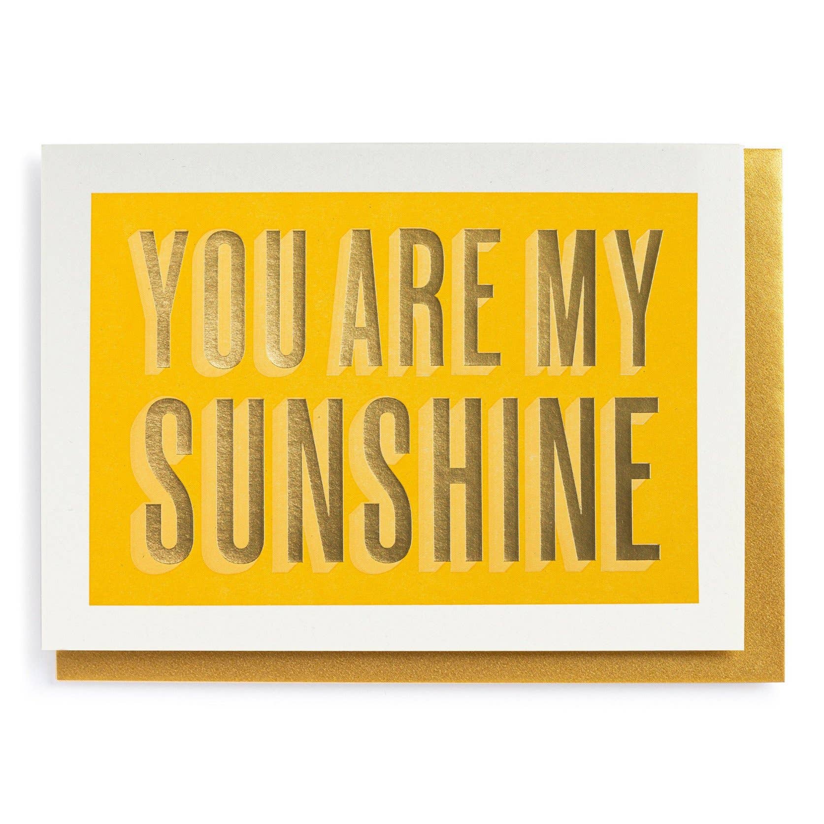 Archivist- You Are My Sunshine | Greeting Card
