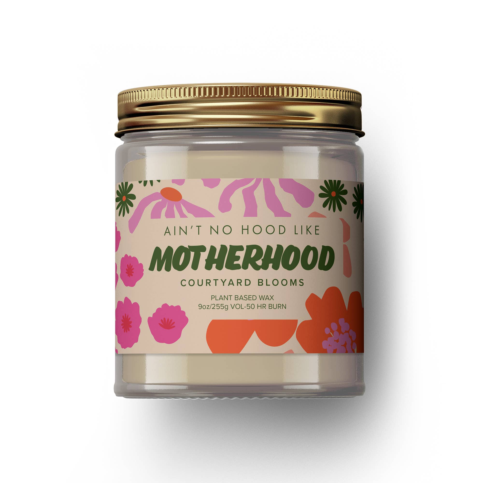 Broken Top Brands- Austy Lou Ain't No Hood Like Motherhood 9oz Soy Candle