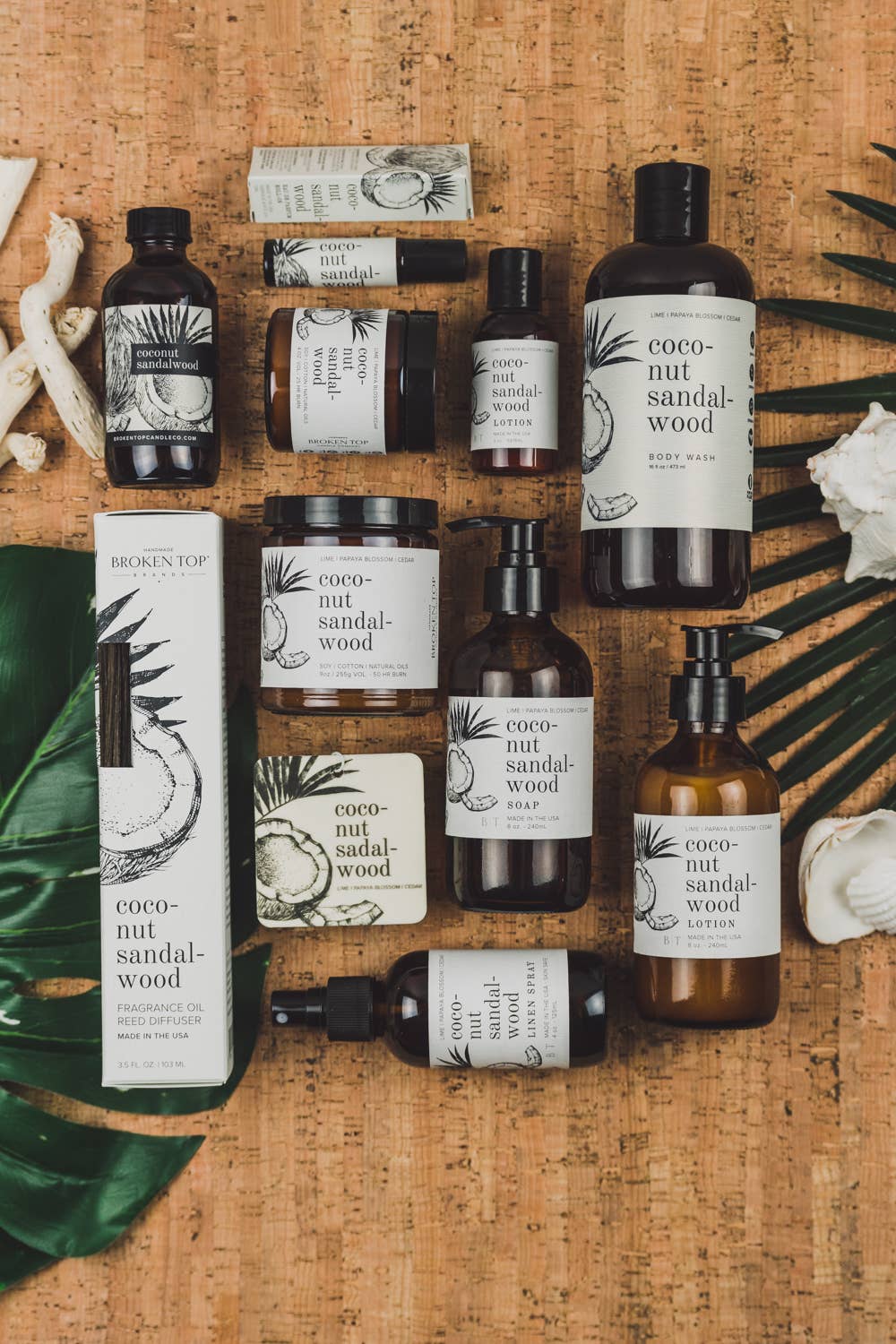 Broken Top Brands- Coconut Sandalwood Liquid Hand Soap