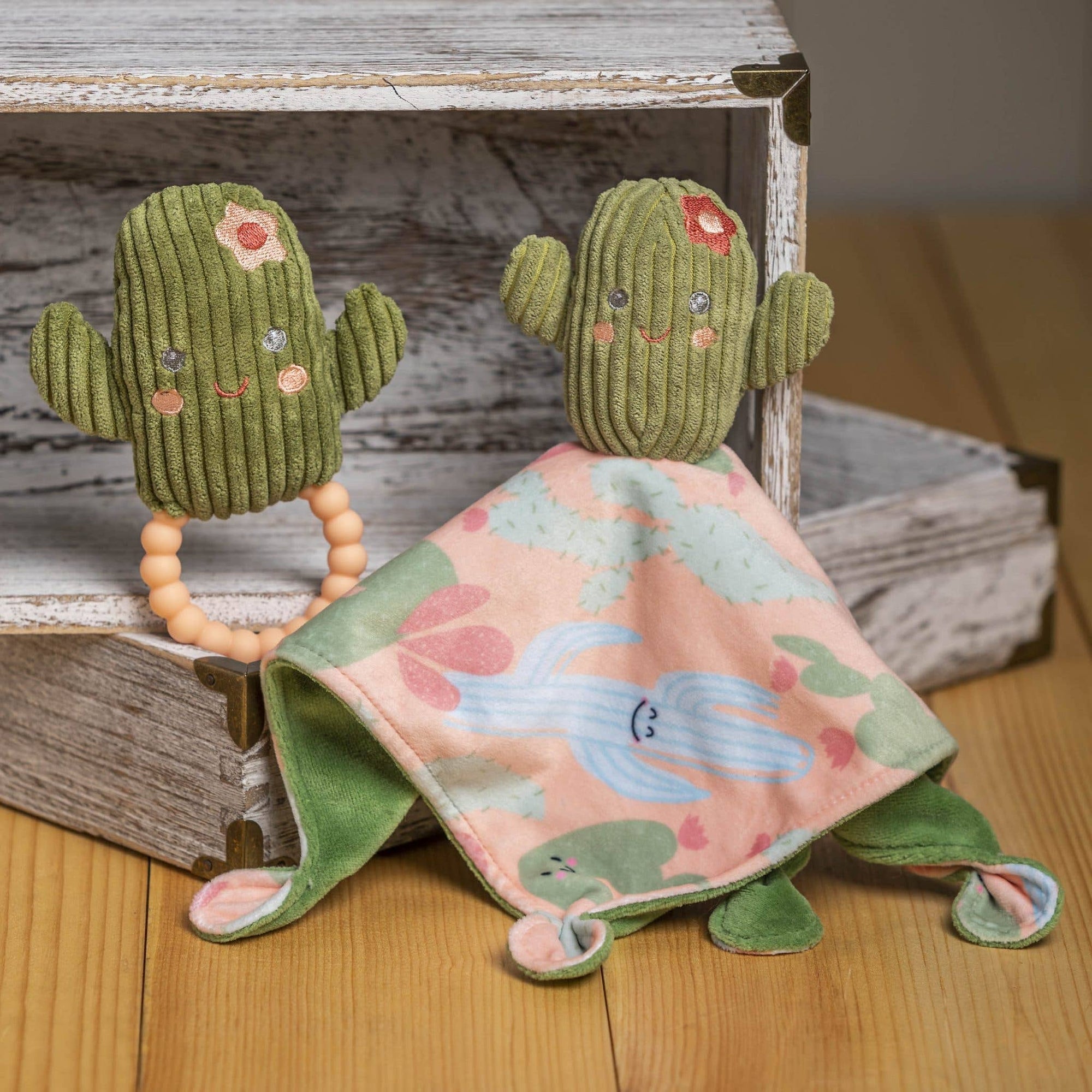 Mary Meyer- Sweet Soothie Happy Cactus Teether Rattle