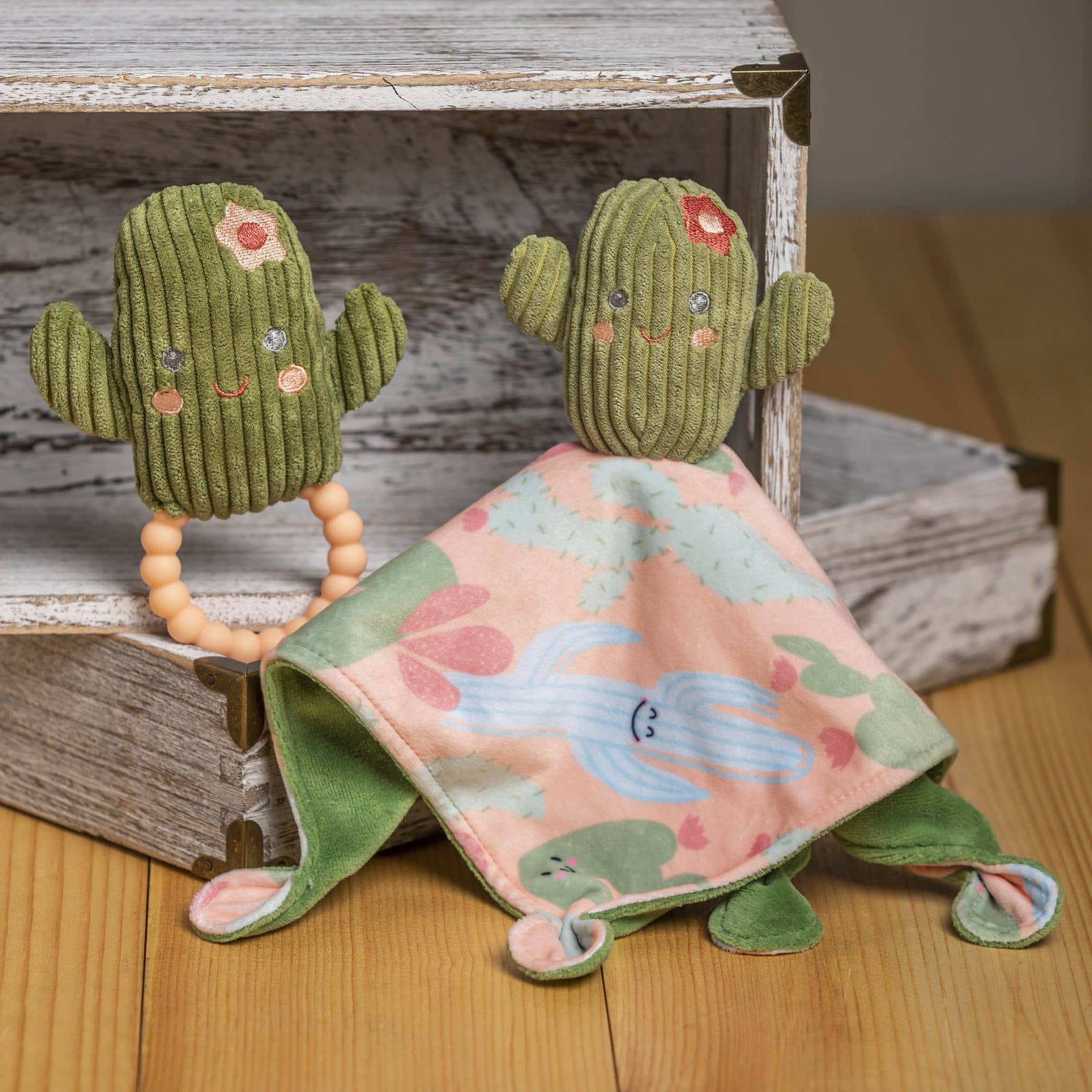 Mary Meyer- Sweet Soothie Happy Cactus Teether Rattle