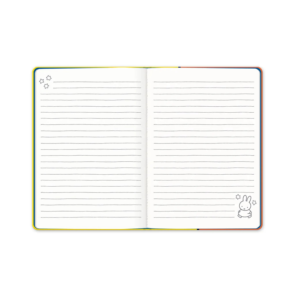 Studio Oh!- Hardcover Notebook with Enamel Bookmark Classic Miffy