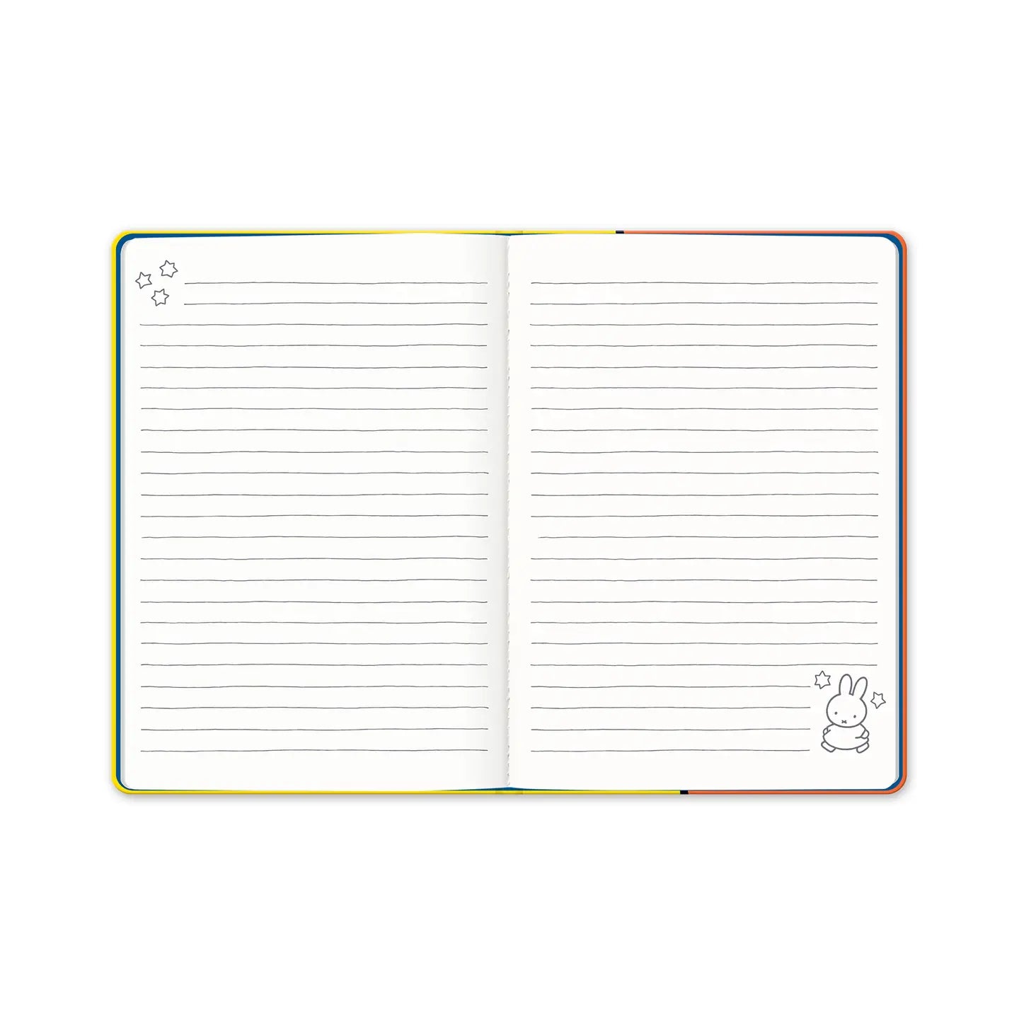 Studio Oh!- Hardcover Notebook with Enamel Bookmark Classic Miffy
