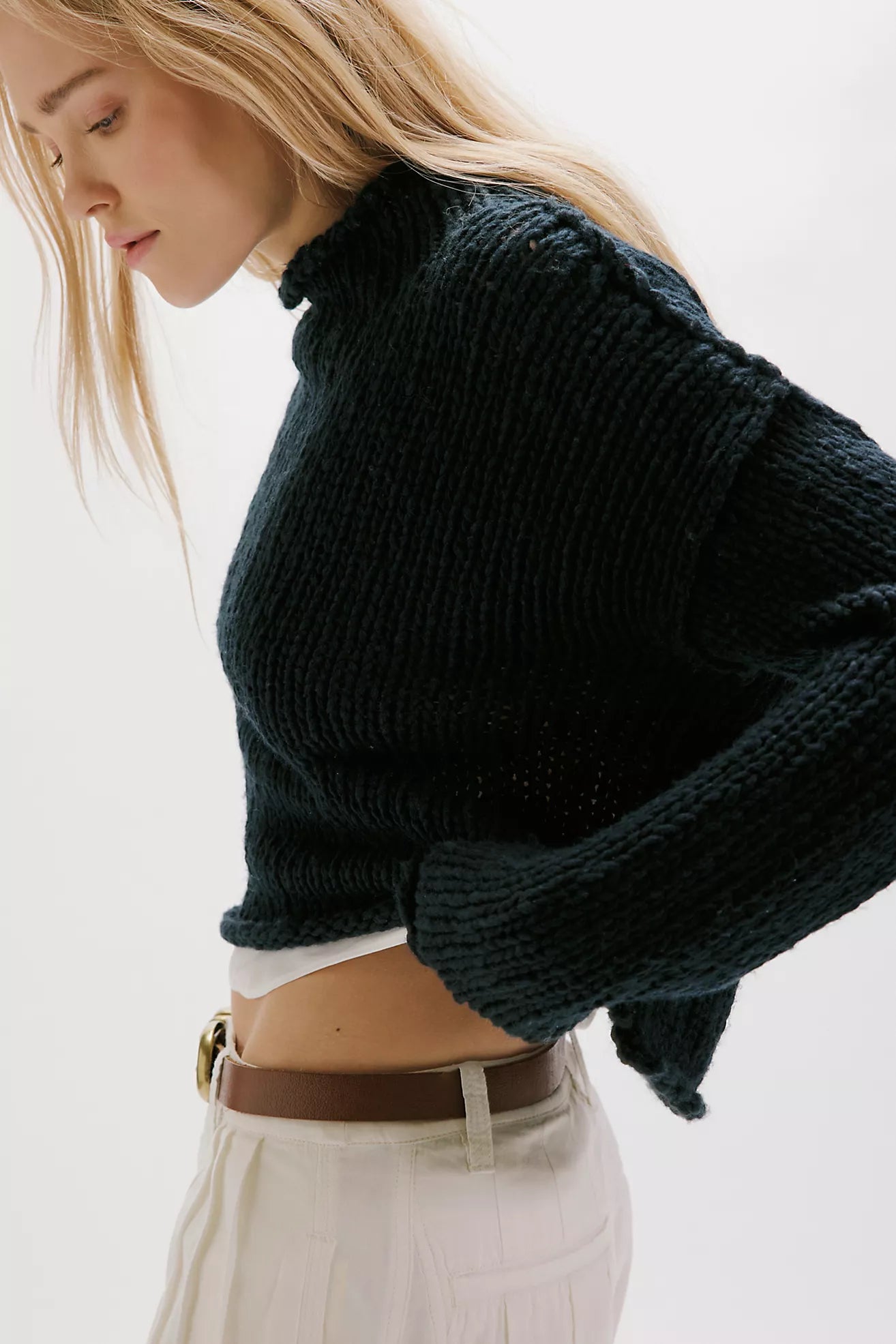 Free People- Opal Rollneck Knit Sweater