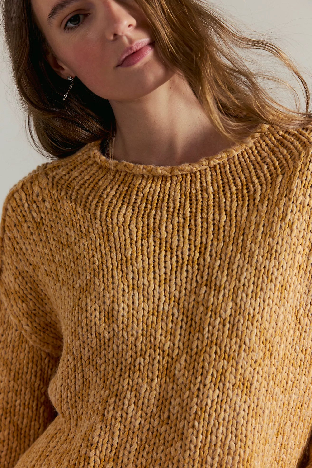 Free People- Opal Rollneck Knit Sweater
