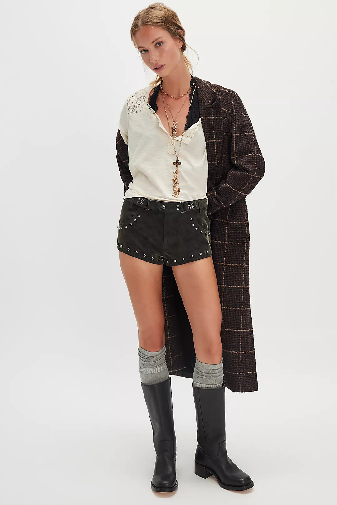Free People- Heirloom Henley Shirt
