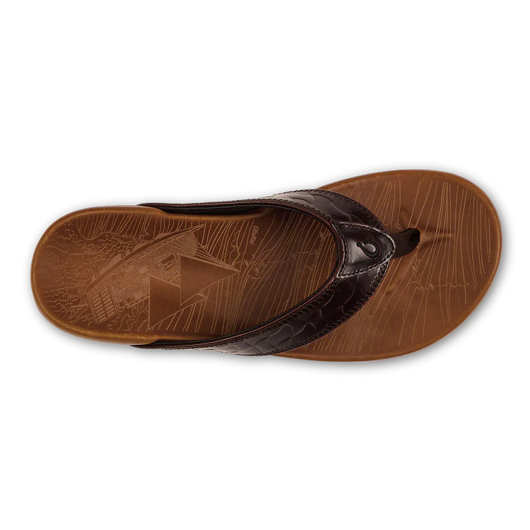 OluKai- Hikianalia Men’s Leather Beach Sandals