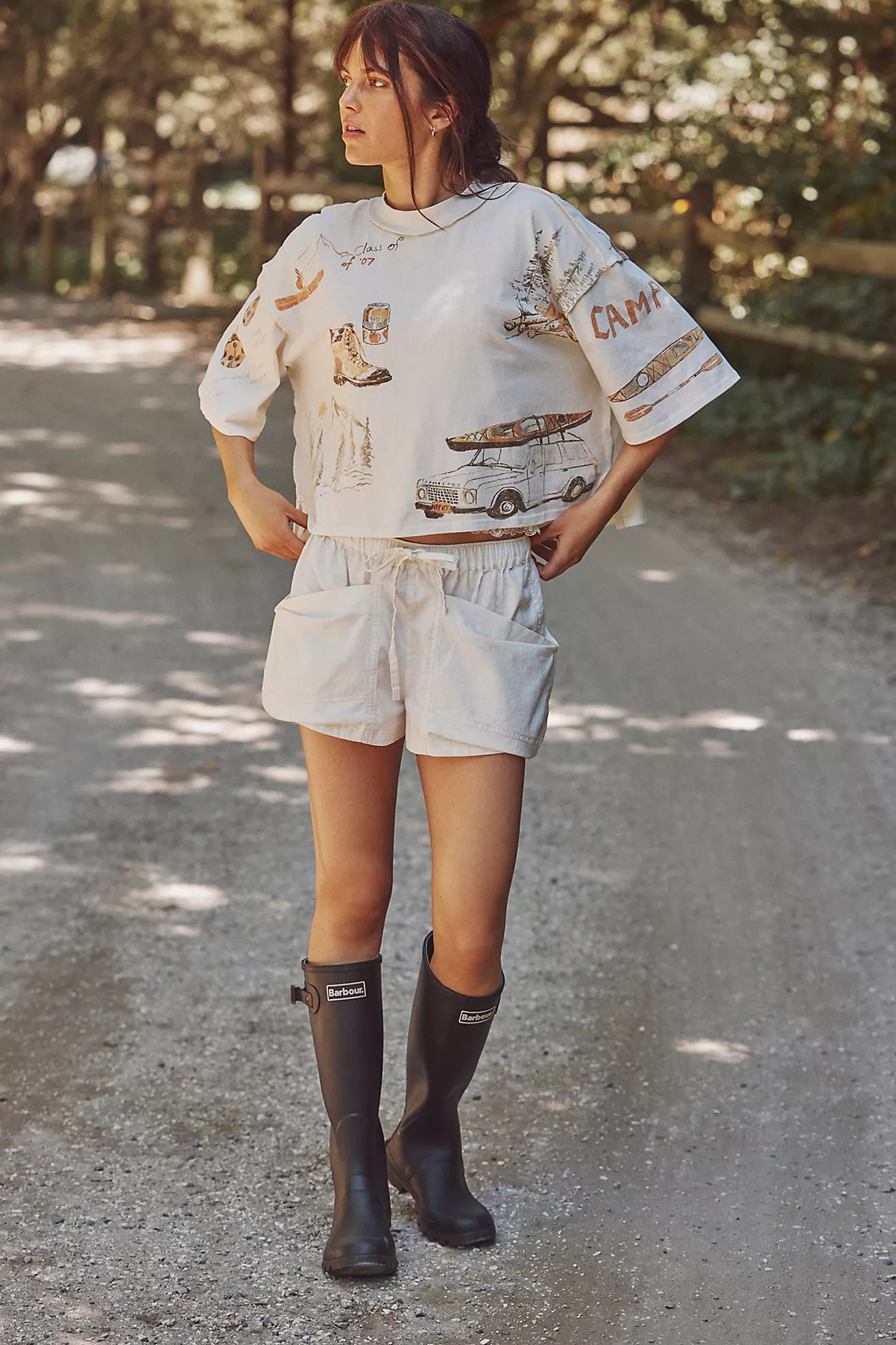 Free People- Mountain View Graphic Tee