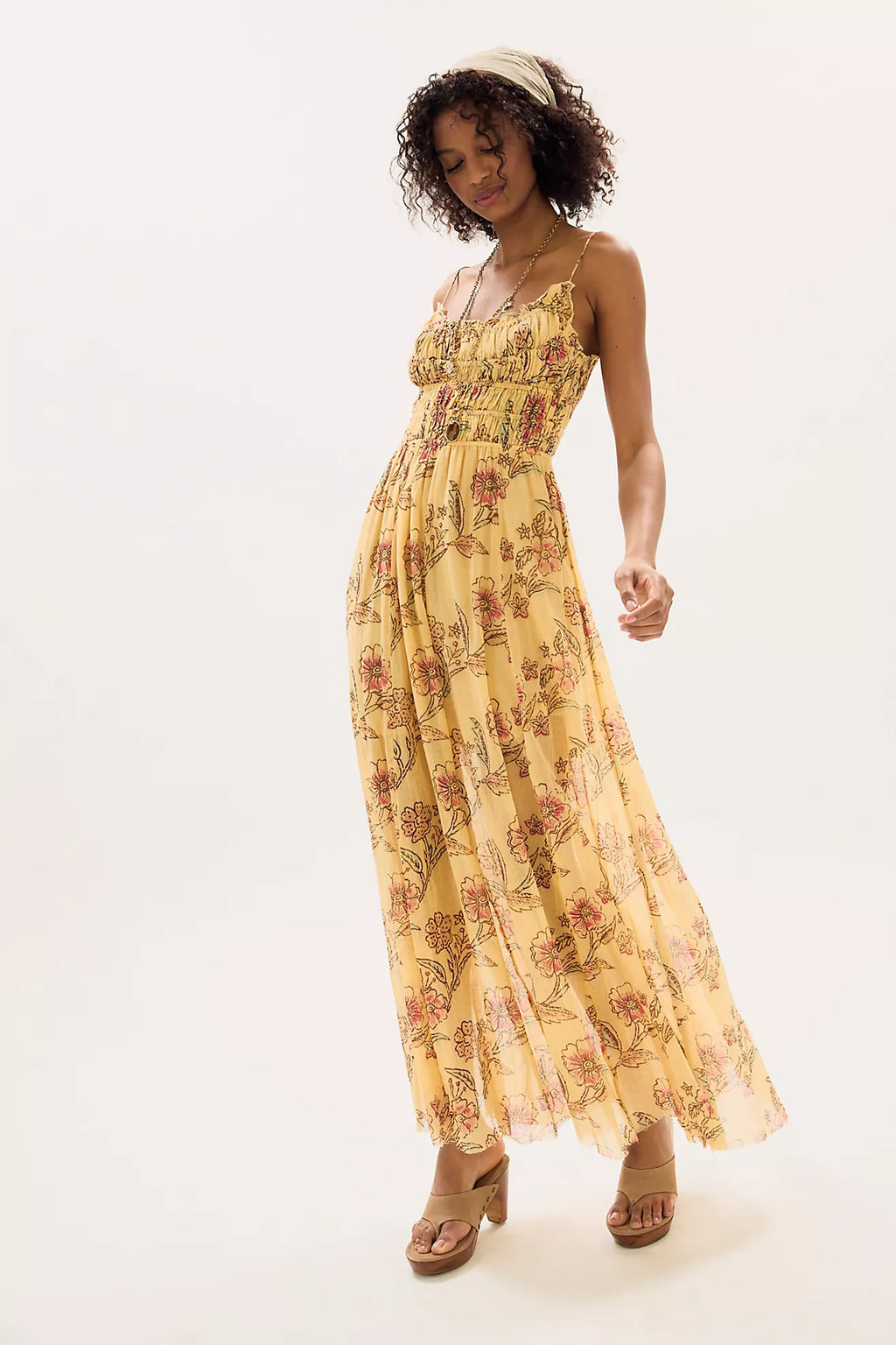 Free People- FP One Ciella Printed Maxi Dress