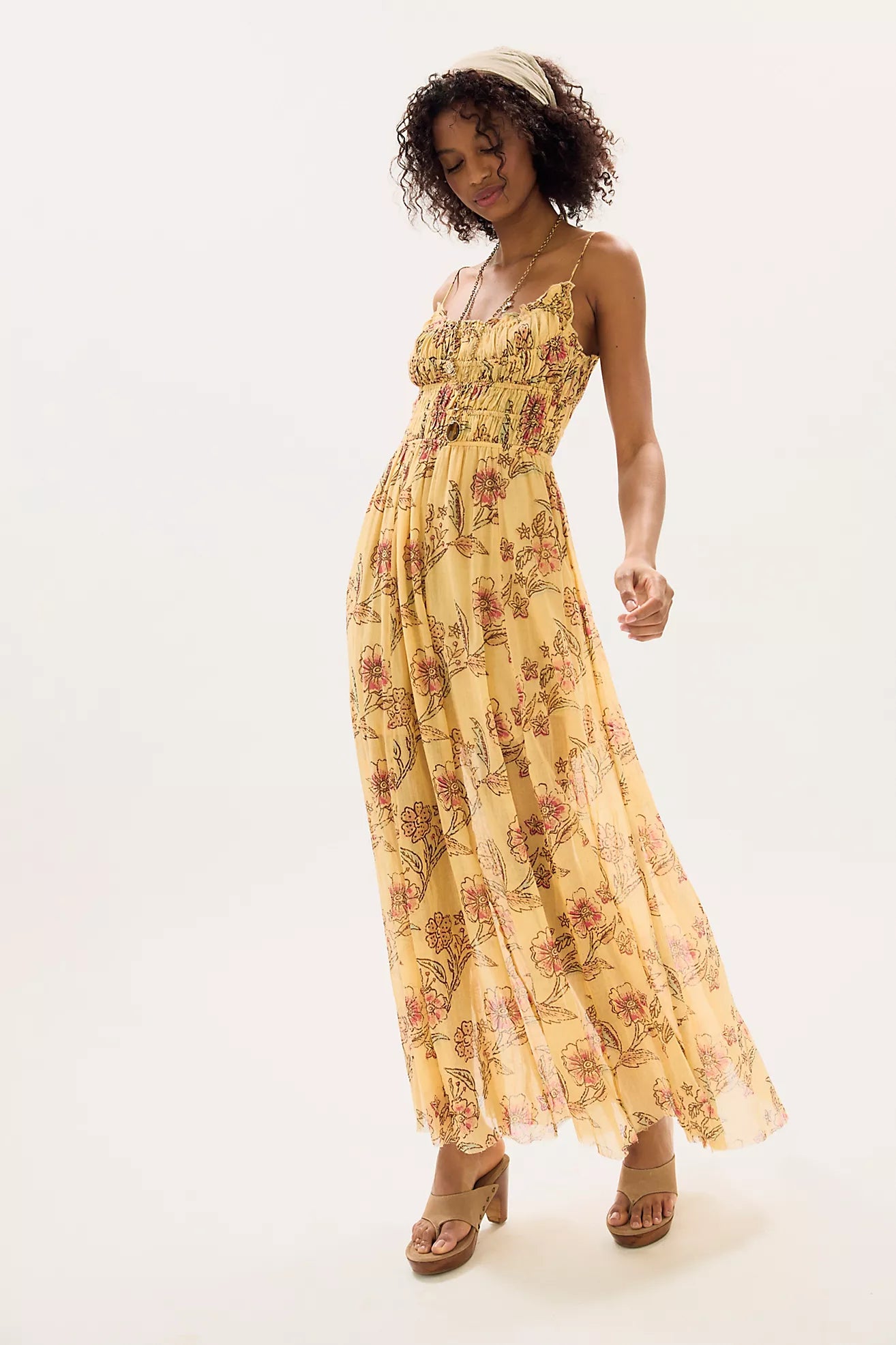Free People- FP One Ciella Printed Maxi Dress