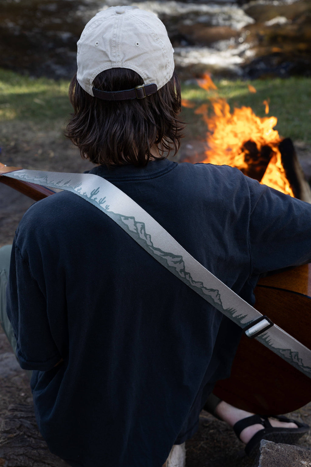Wildtree- Guitar Strap - Landscape