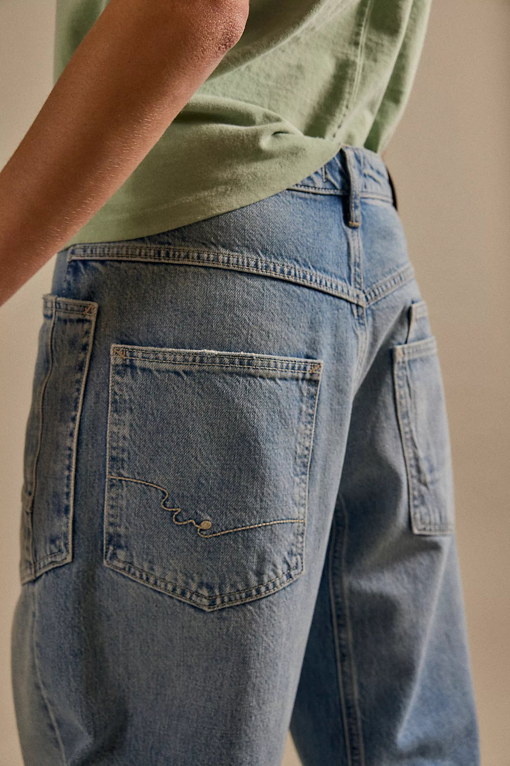 Free People- We The Free Minimalist Moxie Barrel Jeans