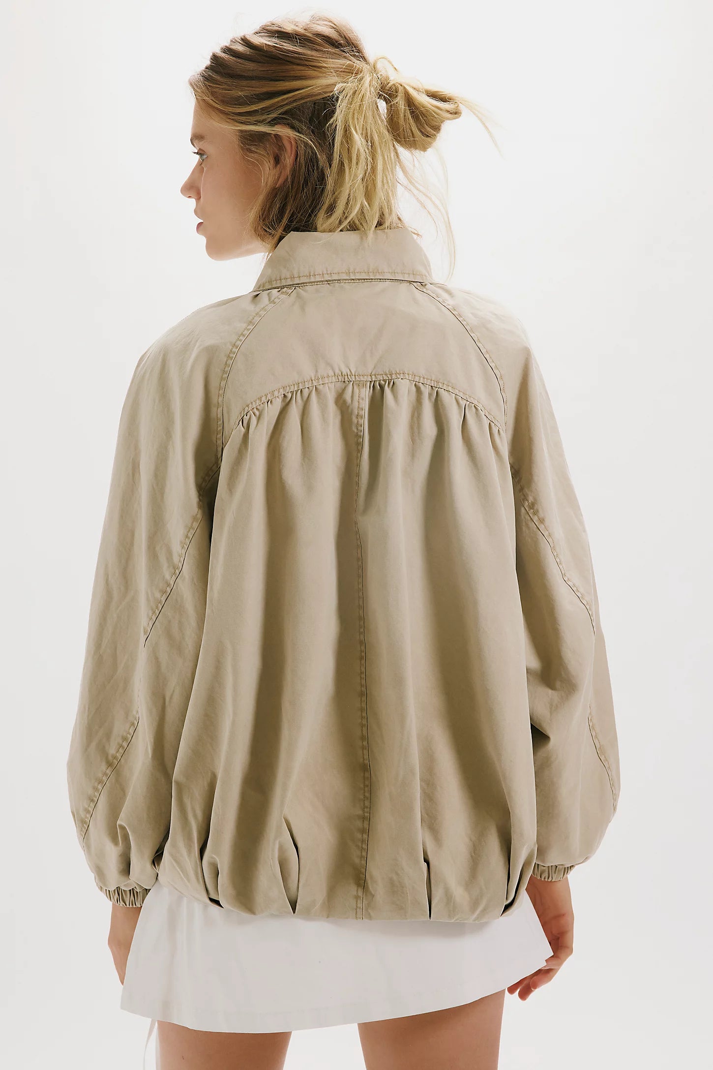 Free People- Chelsea Funnel-Neck Jacket