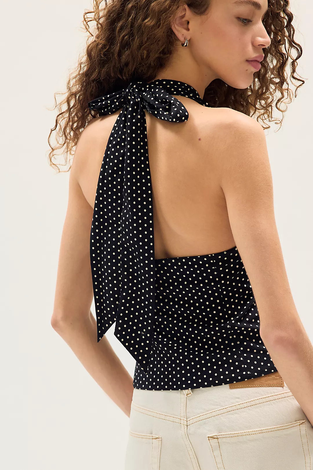 Free People- Ramona Printed Halter Top