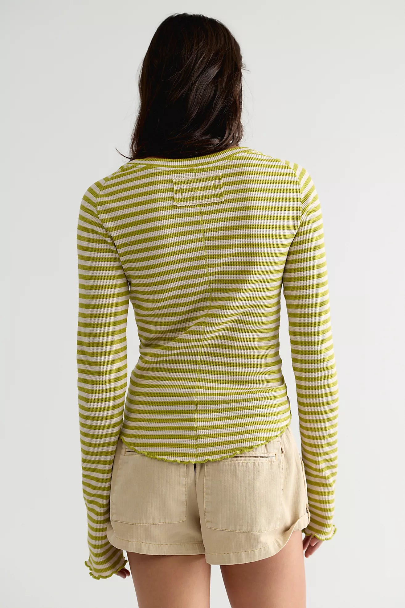 Free People- We The Free Easy Does It Striped Tee