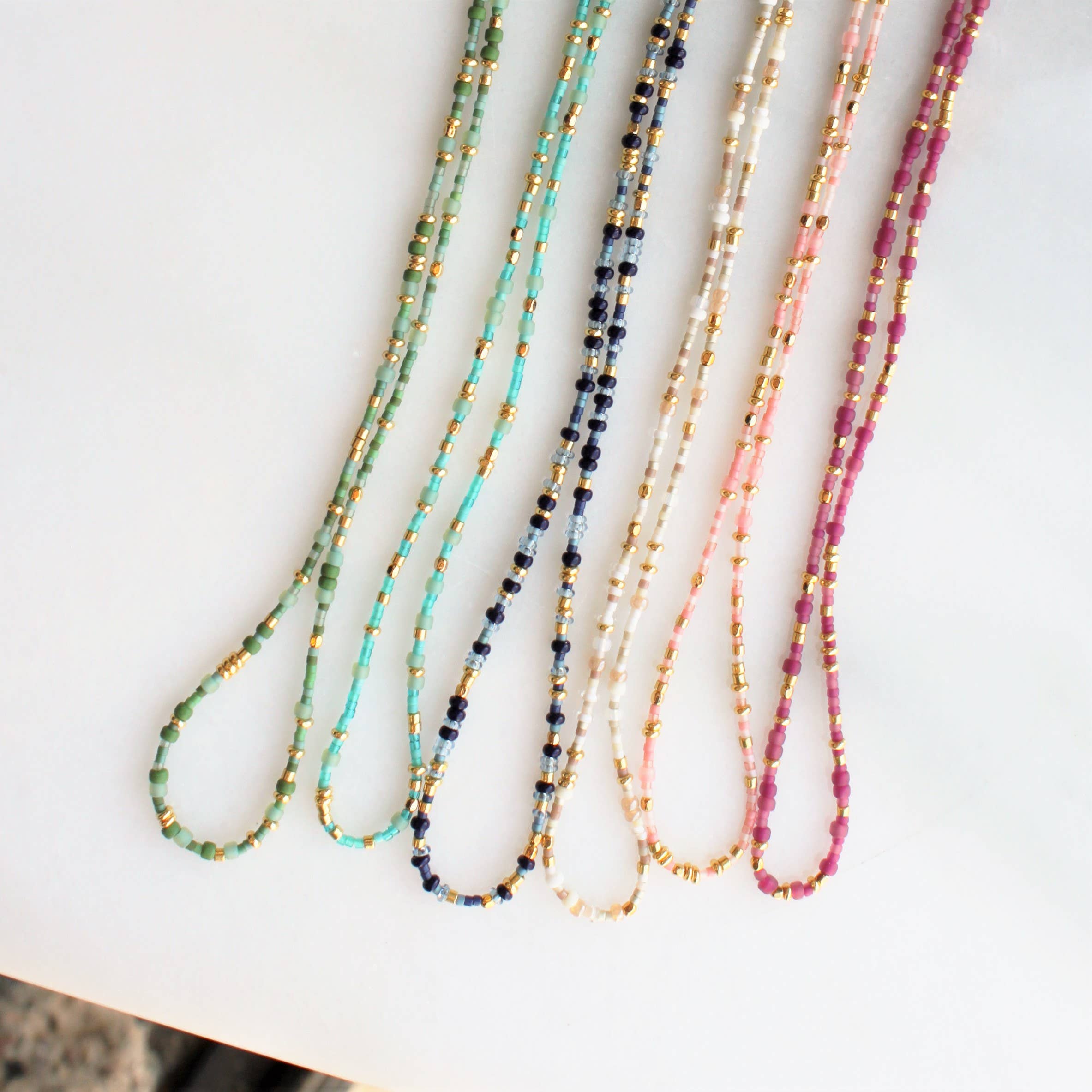 The Silver Wren- Unity Beaded Necklace - Choose your color